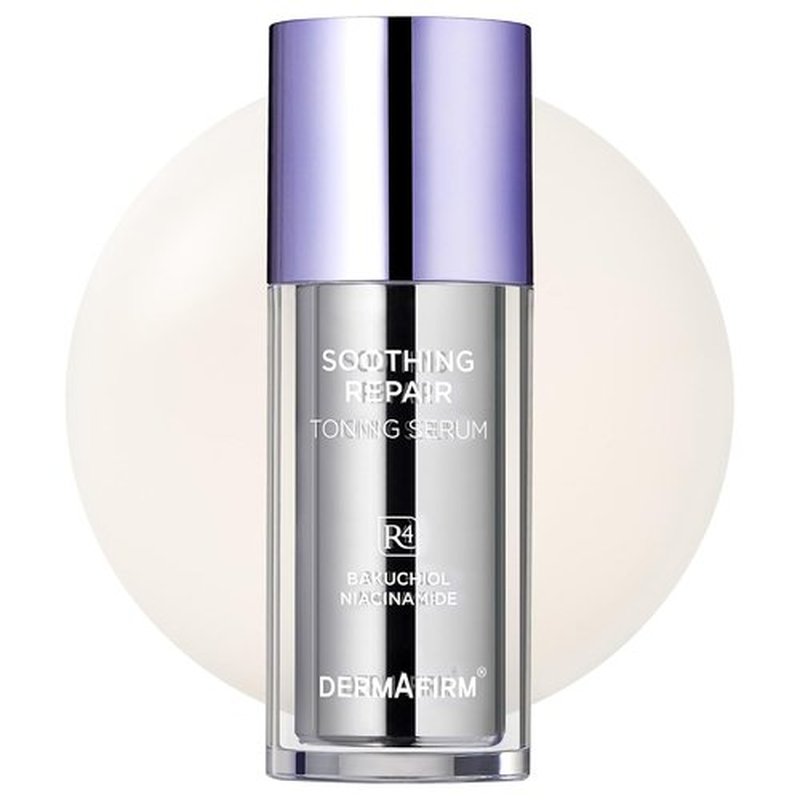 Dermafirm Bakuchiol Retinol Serum - Glass Skin Formula with Niacinamide & Peptides | Soothing Daily Care for Sensitive Skin