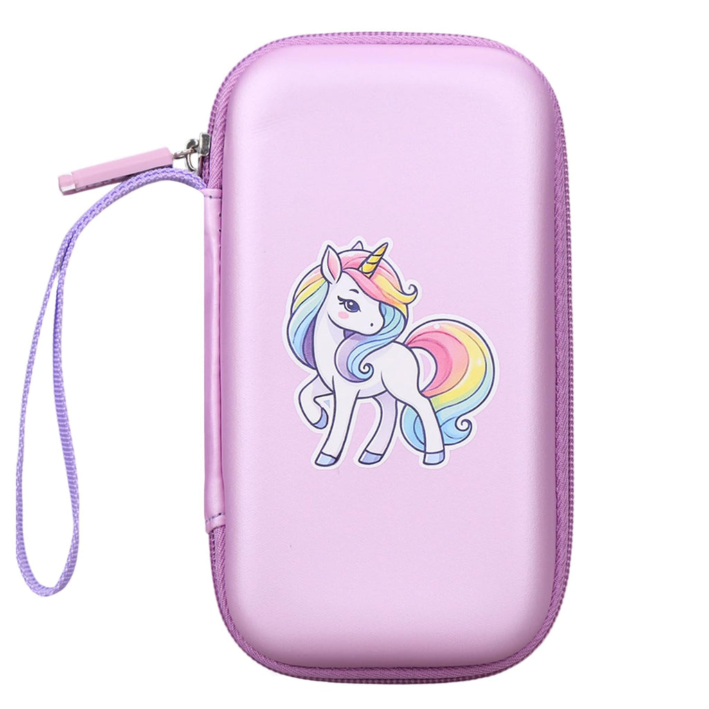 Kids Smart Phone Case for Luoba for WEOLULI for Luyiilo Toddler Girl Cell Mobile Phones, Purple Unicorn Kids Smart Phone Case(Box Only)