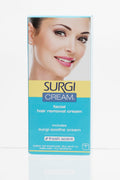 Surgiwax Facial Hair Removal Cream for Women - Hair Remover Cream, At-Home Depilatory for Sensitive Skin, Fresh Scent, 1 Oz