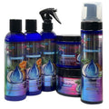 Kaleidoscope - Miracle Drops Collection – Coconut Milk, Honey & Aloe Vera, Rice Water Moisturizing Blend – Shampoo, Conditioner, Leave-In Conditioner, 3 Minute Mask, Styling Gel, Styling Foam – Hair Care Bundle 6 Pcs Set