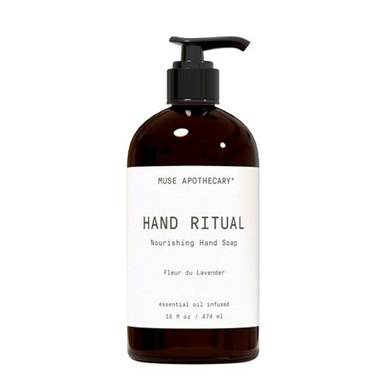 Muse Apothecary Hand Ritual - Nourishing Aromatic Hand Soap with Essential Oils | 16 oz Fleur du Lavender
