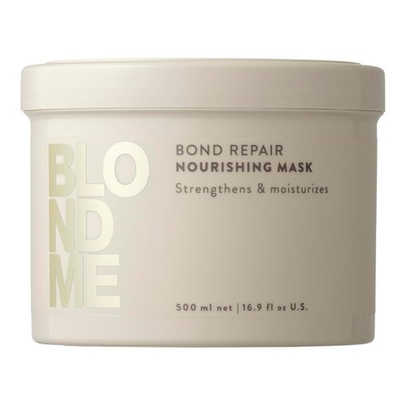 BlondMe Bond Repair Nourishing Mask - Intensive Treatment for Blonde Hair | Adds Moisture & Softness