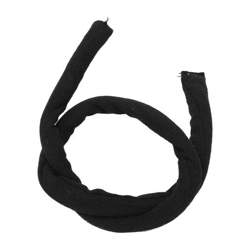 Sonew Spiral Lock Hair Ties for Thick Curly Hair - Bendable Long Dreadlock Ponytail Holders in Sleek Black