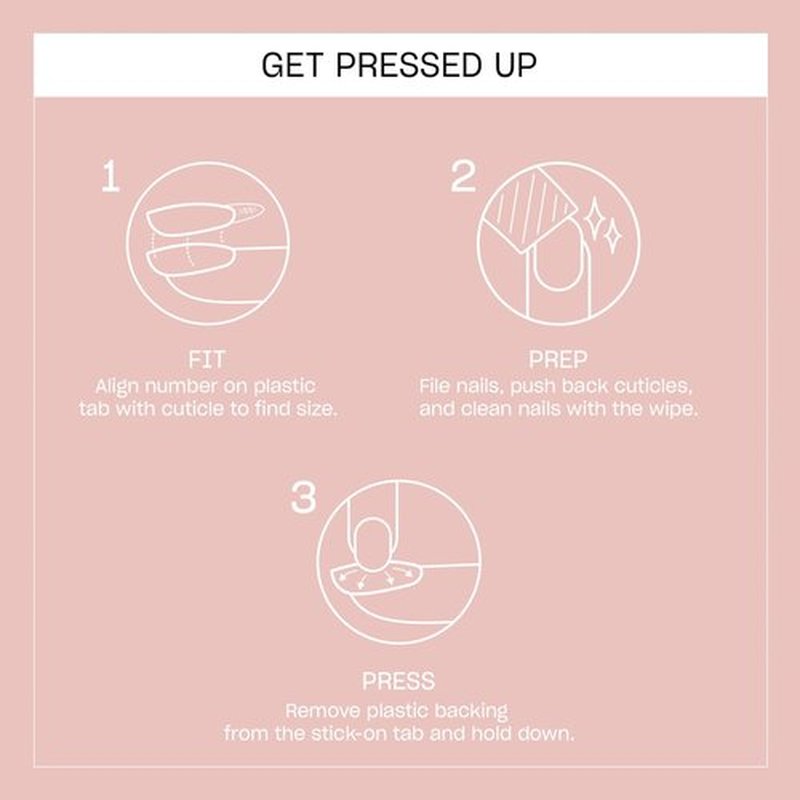 OPI Sticking Point - Instant No Glue Press On Nails | 30 Count with Adhesive Tabs | Short Round, Almond & Squoval Styles