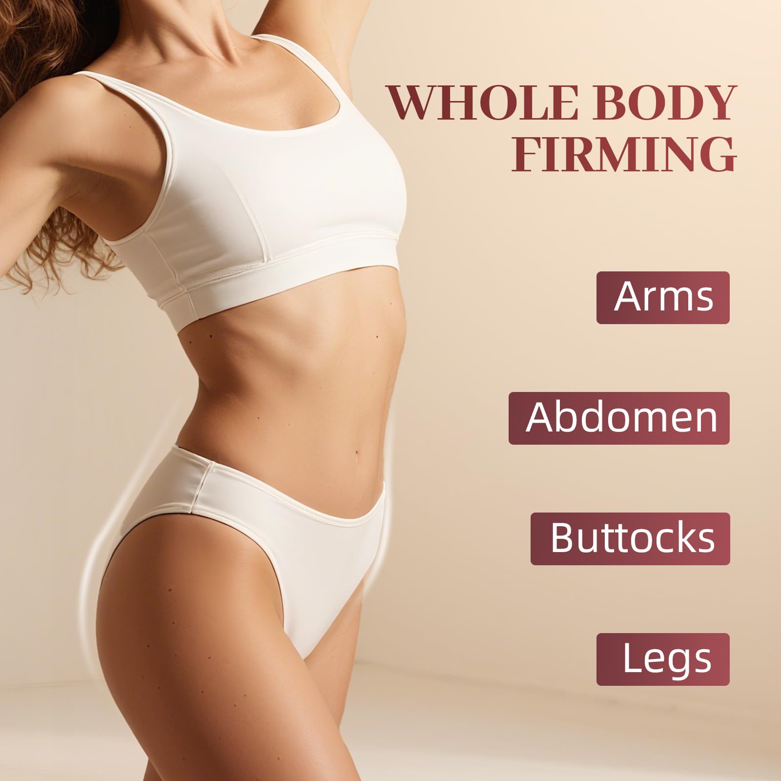 Body Firming Oil, Luxury Skin Oil For Arms Natural Plant Oils, For Arms, Legs, Stomach&Body, Lightweight Non-Greasy Firms All Over Skin, Deeply Moisturizes, After Shower Body Oil for Women, 4.06 fl oz