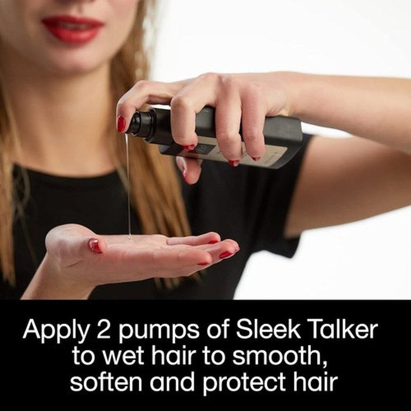 GHD Duet Style Power Couple - 2-in-1 Hot Air Hair Styler & Sleek Talker Styling Oil (Black, 3.2 fl. Oz.)