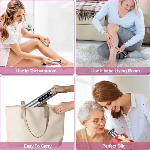 Electric Foot Callus Remover with LED Speed Display - 2 in 1 Foot File (Sandpaper Discs & Grinding Heads), 9 Adjustable Speeds, Cordless Use, Valentine's Day Gift for at-Home Pedicure
