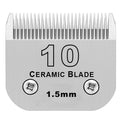 10# Grooming Ceramic Pet Clipper Blades Compatible with Andis & Oster A5