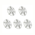 5-Pack Fabric Shaver Replacement Blades,High Qulity 6-Leaf Blades for Safe and Efficient Lint and Pill Removal (5 Blades)