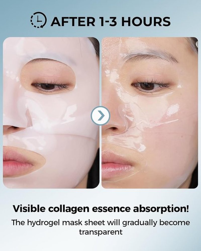 Skiennix Bio-Collagen Face Mask - Hydrating Overnight Treatment for Fine Lines & Firming | 6 Pack