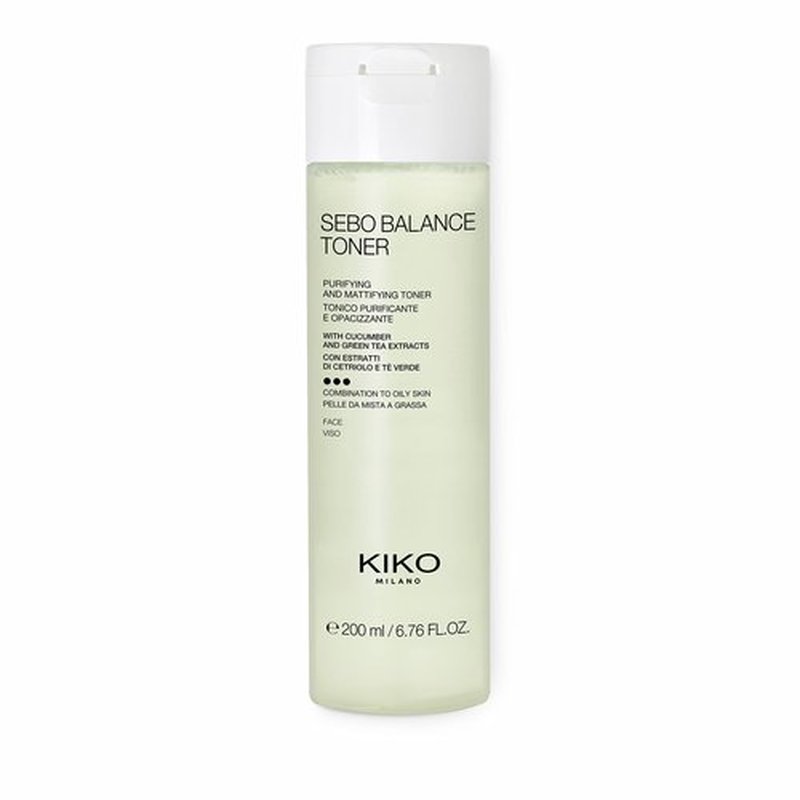 KIKO Milano Sebo Balance Toner | Purifying Matte-Finish Toner