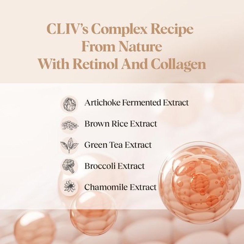 CLIV Retinol Eye Cream - Nourishing Formula for Puffiness Relief | Collagen Boosting, 0.67 Fl Oz