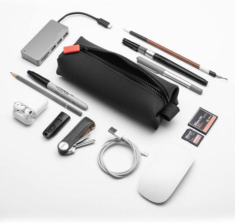 TOOLETRIES Koby Mini Kit - Silicone Toiletry Organizer with Heavy-Duty Zipper | Leak-Resistant, Easy to Clean - Charcoal