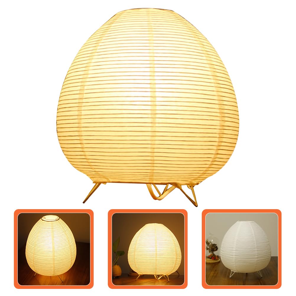 Rice Paper Lamp Bedside Light Kids Paper Small Night Light Bedroom Lantern Us Plug Lamp Shade Lamps Table Modern Modern Table Lamps for Bedroom