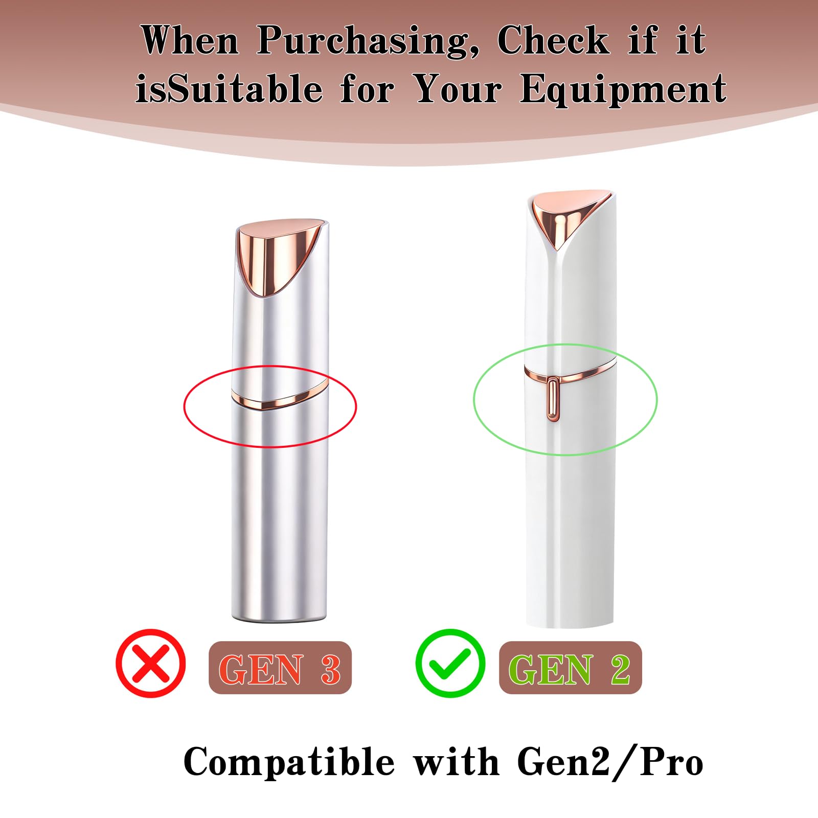 Replacement Heads Gen 2 Compatible with Flawless Finishing Hair Remover