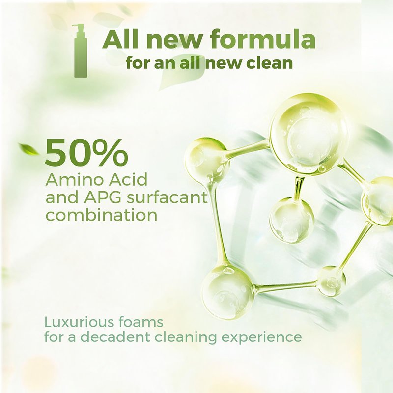 WNP Foaming Face Wash|Gentle Facial Cleanser with Hyaluronic Acid+APG Deep Hydration,Skin Barrier Repair,Zero Friction Exfoliation,for All Skin Types 150ml/5.29oz.