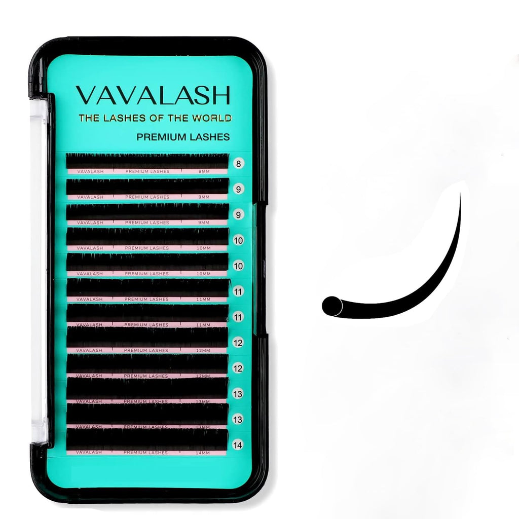 Eyelash Extensions 0.05 C CC D DD J B L Curl 8-14mm Lash Extensions Supplies Individual Lashes Premium Silk Volume & Classic Lash Soft Matte Dark Professional Eyelashes Extension (0.05-C-8-14 Mixed)