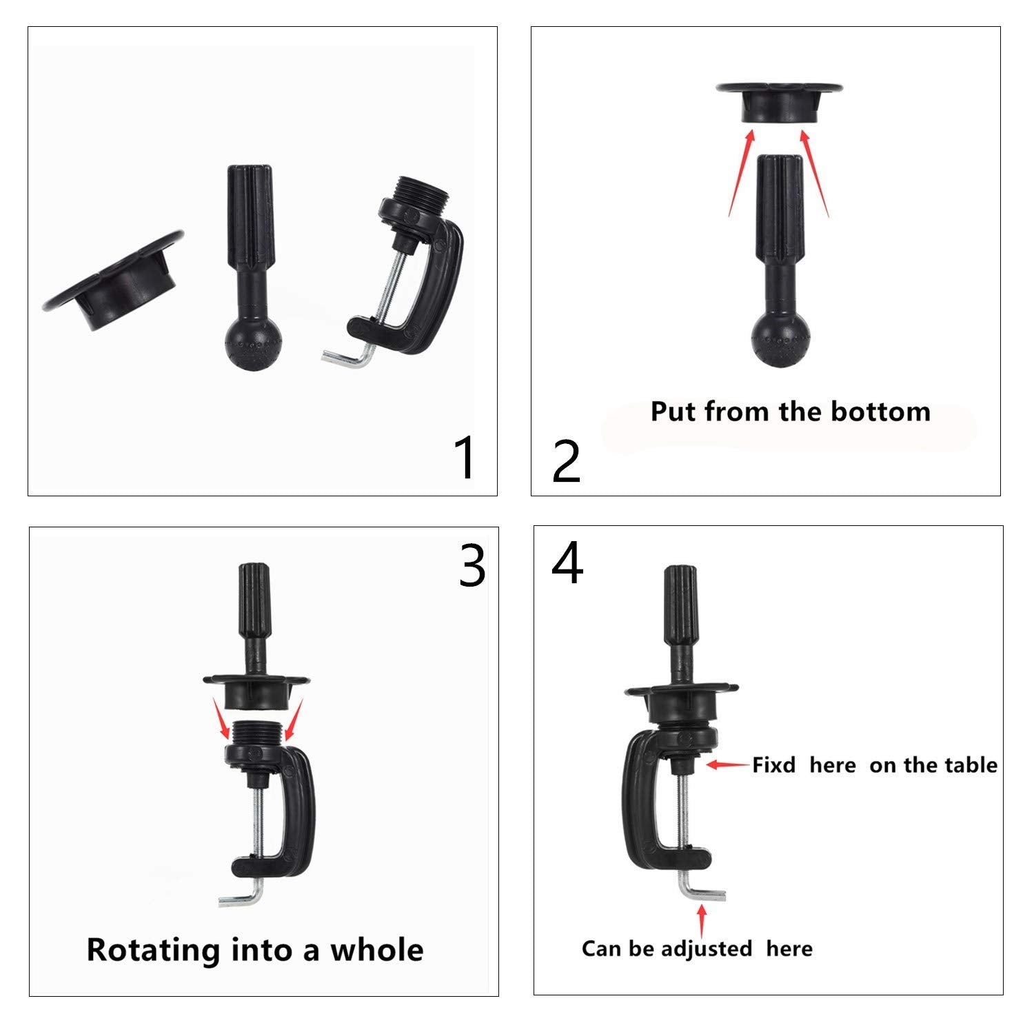 Hairingrid Mannequin Head 16"-18" 100% Real Hair Hairdresser Cosmetology Mannequin Manikin Training Head Hair and Free Clamp Holder (16 Inch)