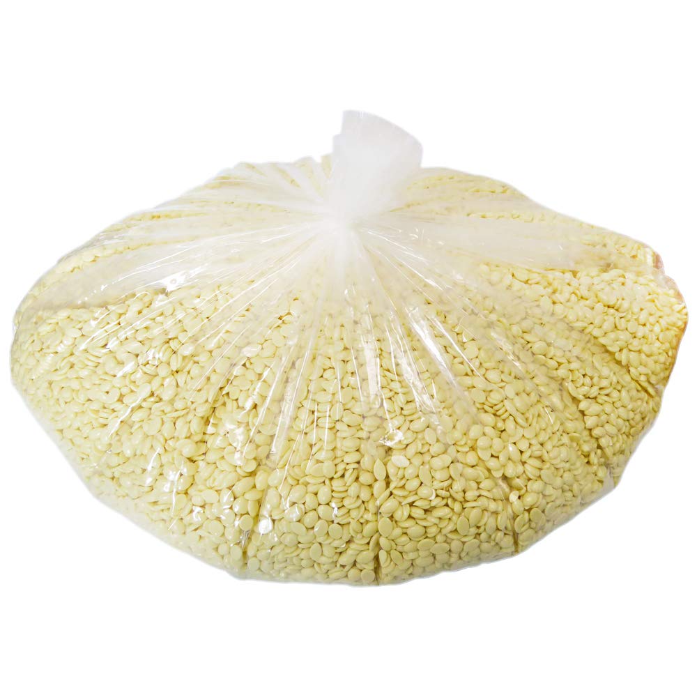 Waxness Film Hard Wax Beads White Tea 22 lb (10 kg) – Stripless Professional Hard Wax Bulk Size for Face & Body, Salon Use – Made in Italy