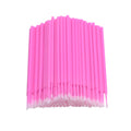 Saihisday Touch Up Paint Brushes for Automotive Paint Chip Repair Disposable Micro Applicators for Automotive Paint Detailing 2MM Pink 100PCS