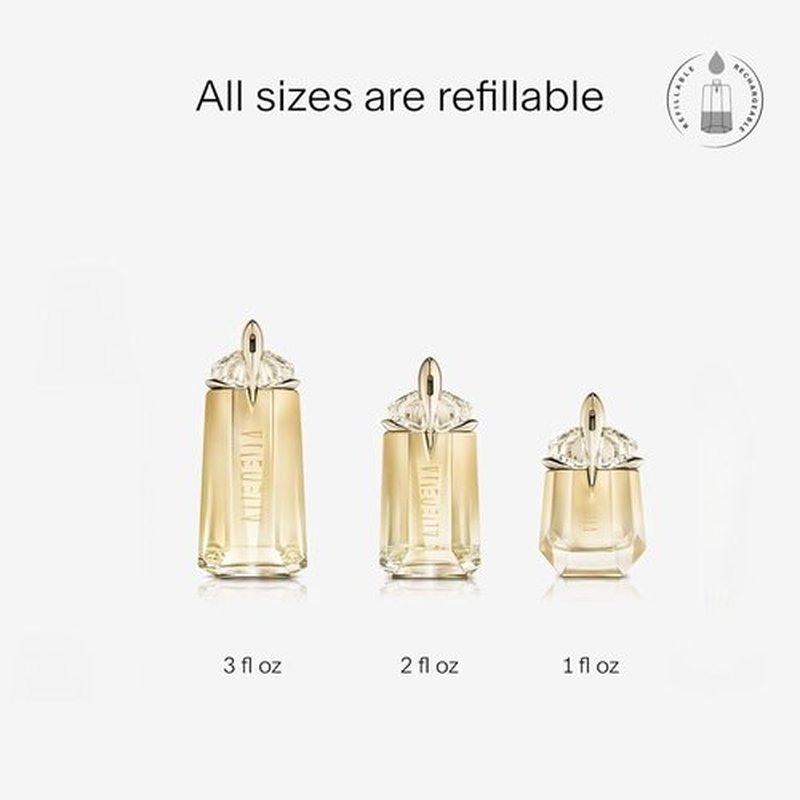 Mugler Alien Goddess Eau de Parfum - Women's Floral & Woody Perfume - Long-Lasting Fragrance with Bergamot, Jasmine & Vanilla