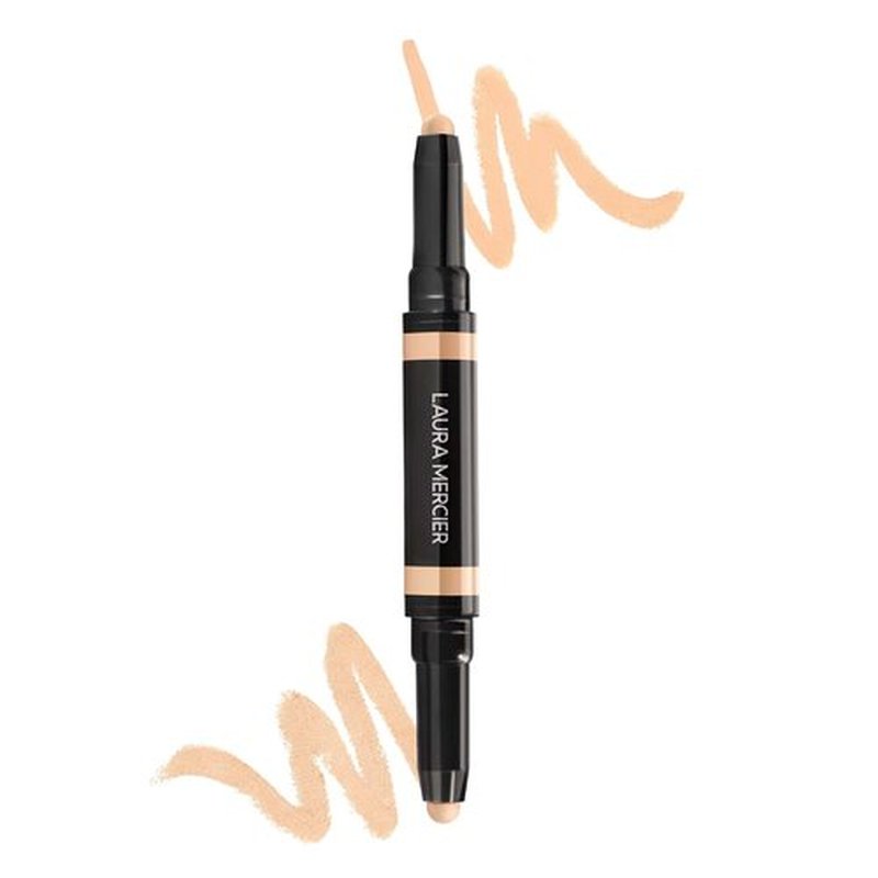 Laura Mercier Secret Camouflage Concealer Duo - 2-in-1 Face & Under Eye Stick for Full Coverage & Brightening