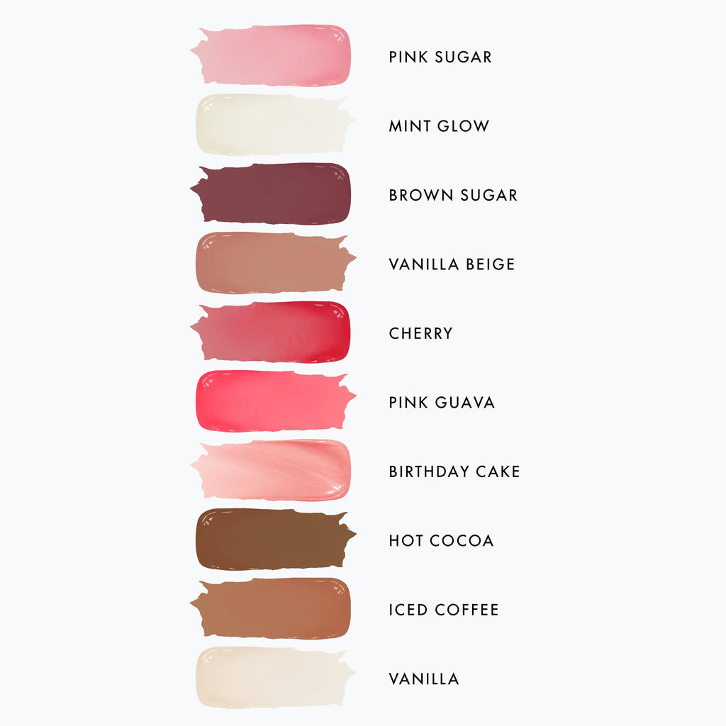 Ruby & Millie Tinted Lip Balm Vanilla Beige - Hydrating Vanilla Lip Balm - Moisturizing Lip Butter Balm Treatment - Tinted Glossy Vegan Lipbalm 0.5 Oz