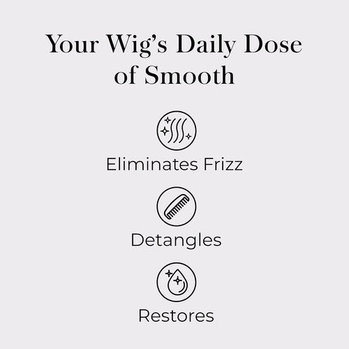 Jon Renau HD Smooth Detangler - Leave-In Spray for Synthetic Wigs & Hair Extensions | 8.5 oz Frizz Control