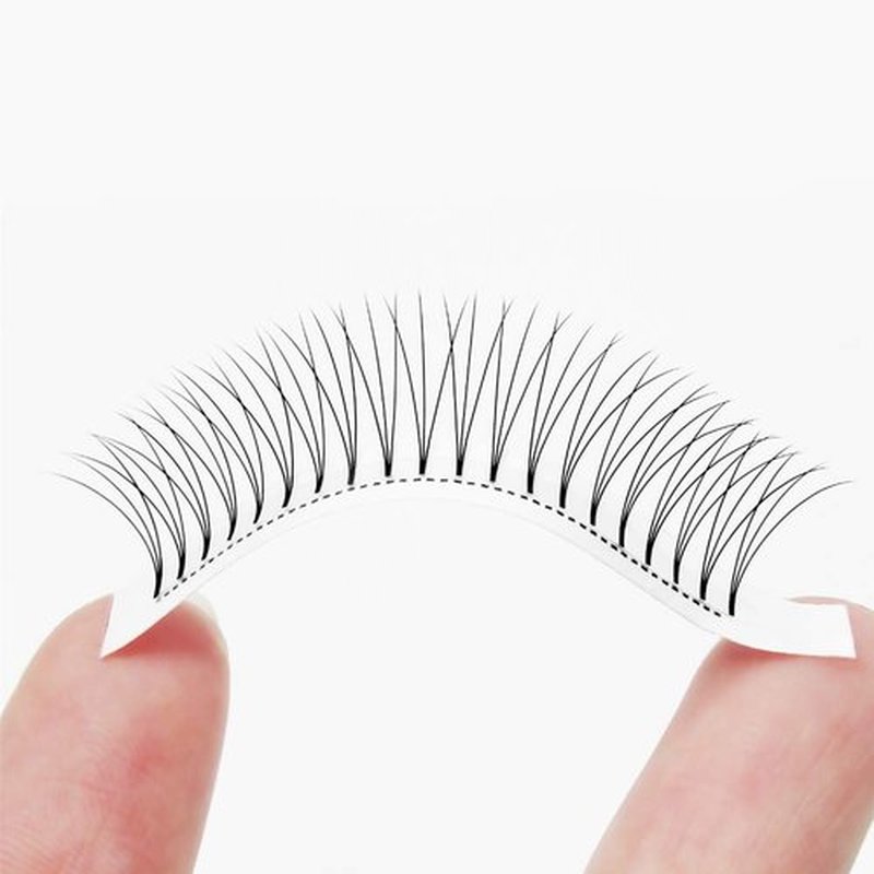 QUEWEL Volume Lash Extensions 3D 0.10mm C Curl Mix-8-15mm Short Stem Premade Fans Soft Optinal 3D 4D 5D 6D 7D 8D 0.07/0.10mm C/D 8-20mm Mix-9-16mm 12-15mm 8-15mm (3D 0.10C MIX8-15)