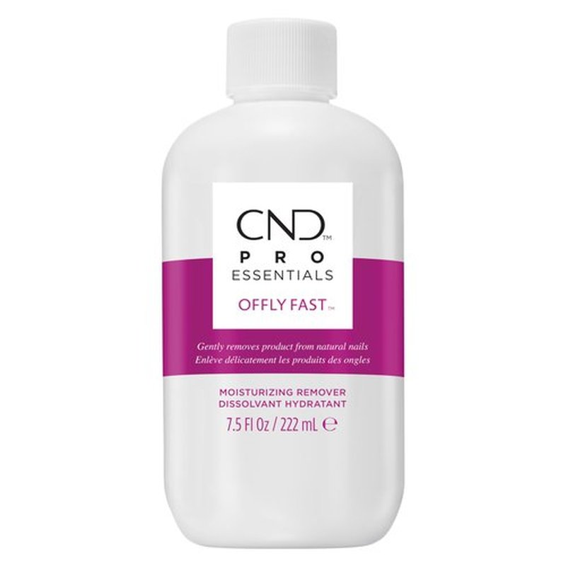 CND Shellac OFFLY FAST Moisturizing Nail Remover (Packaging May Vary), 7.5 fl oz