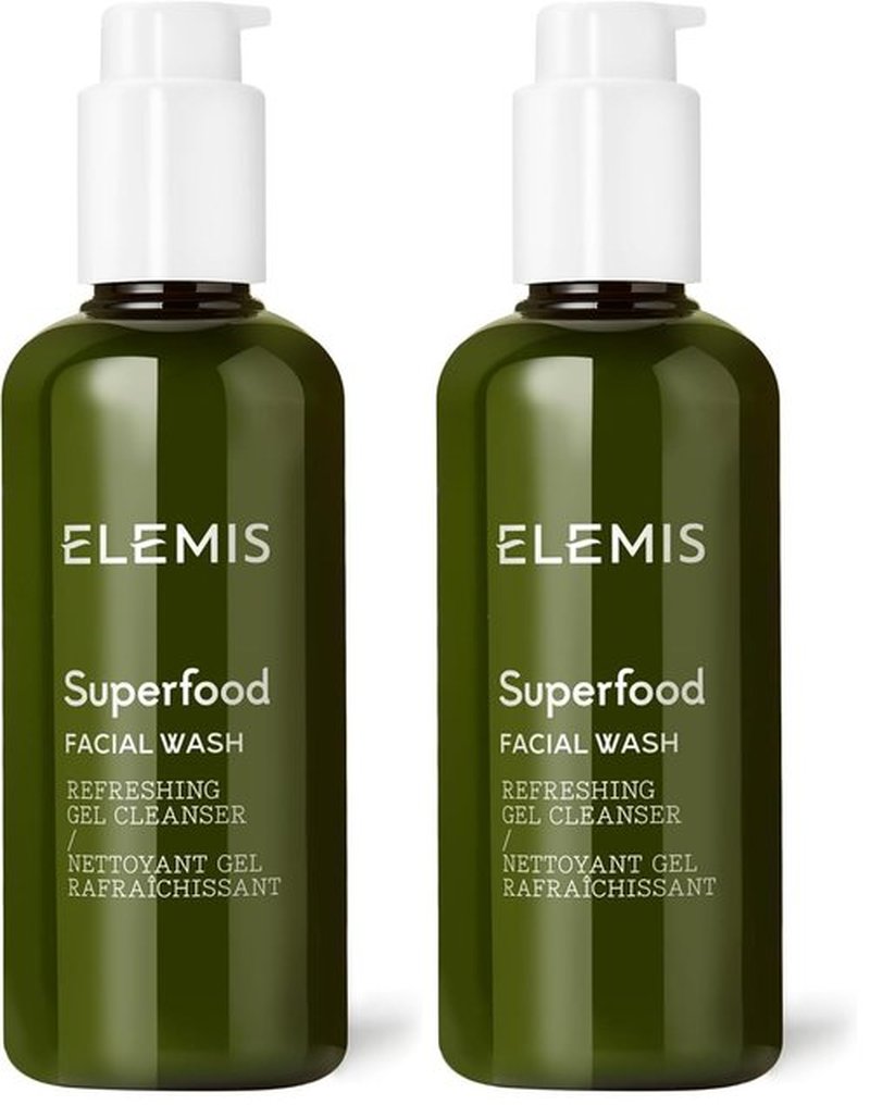 ELEMIS Superfood Facial Wash - Revitalizing Daily Prebiotic Gel for Nourished, Glowing Skin