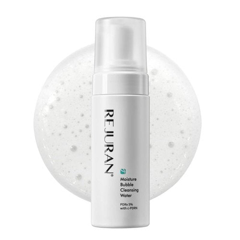 REJURAN® Moisture Bubble Cleansing Water, c-PDRN® - Facial Foaming Cleanser with PDRx, pH-Balanced and Hydrating, Micellar Water for Makeup Removal, Korean Skin Care (5.07 fl oz)