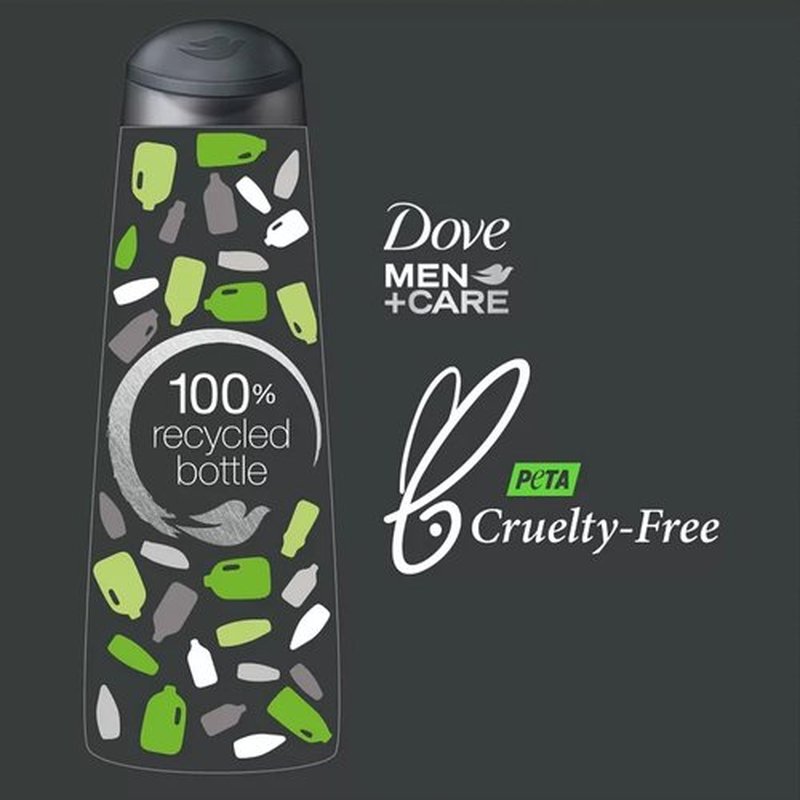 Dove Men+Care Travel Essentials Bundle – Extra Fresh Body & Face Wash & Fresh + Clean 2-in-1 Shampoo, 3 Oz Ea
