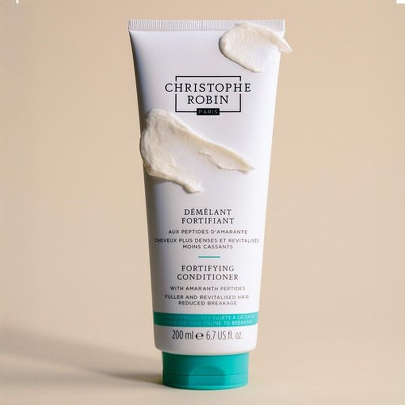 Christophe Robin Fortifying Conditioner - Strengthens Thinning Hair with Amaranth Peptides | 6.7 fl. oz
