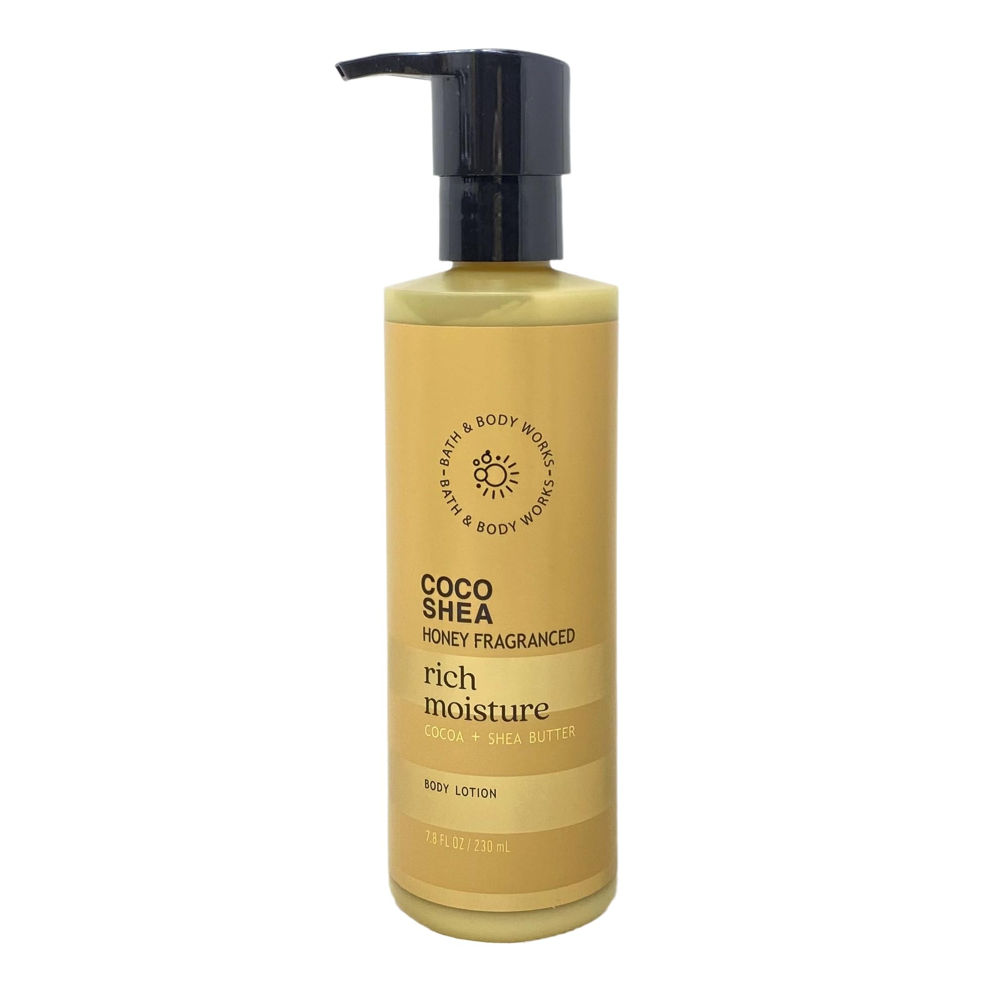 Bath & Body Works Coco Shea Honey Fragranced Rich Moisture - 3 Body Lotion- with a Peach Gardenia Bar Soap
