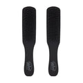 Wet Brush Detangling Hair Brush for Men, Black, Stimulates Scalp & Beard for Fuller Stronger Hair, Intelliflex Detangler Help Bristles Promote Growth & Protect from Breakage, Pain-Free (Pack of 2)