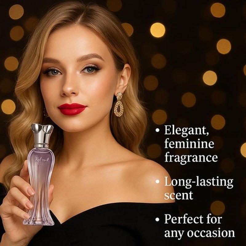 Regine Switzerland Women's Perfume - Elegant Floral Eau de Parfum with Tuberose & Mandarin | 100ml Purple Bottle