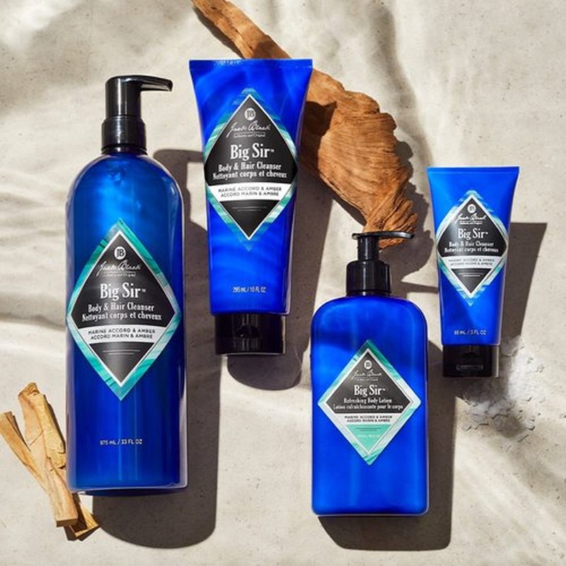 Jack Black Big Sir Body Lotion - Hydrating Formula for All Skin Types | 8 Oz