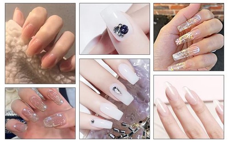 Nail Builder Gel Lofuanna 56g Led/uv White Hard/Builder Gel for Nails Self-leveling Formula Nail Gel Builder with Nail Art Brush Nail File Nail Forms Nail Strengthen Gel Nail Art Manicure Set for Strengthening Natural Nails and Sculpting Nail Extension at