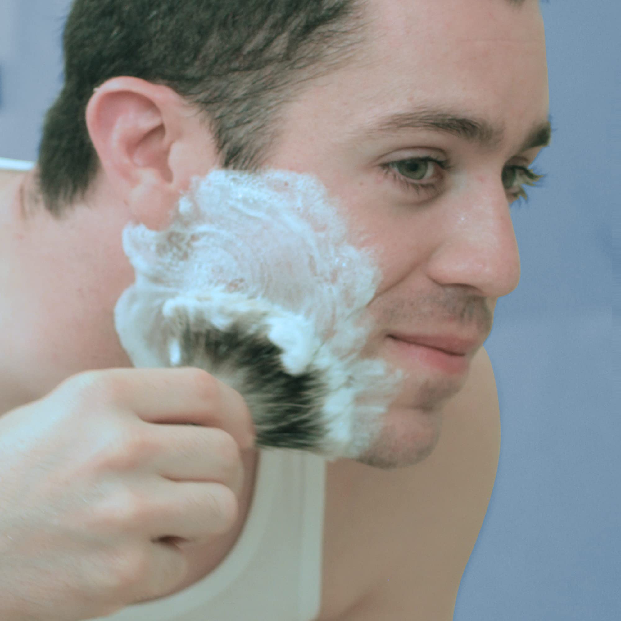 eShave Shaving Cream for Men, Fragrance Free, prevents shaving irritation and razor burn, generates a rich lather for a soft, silky, Smoothest Shave