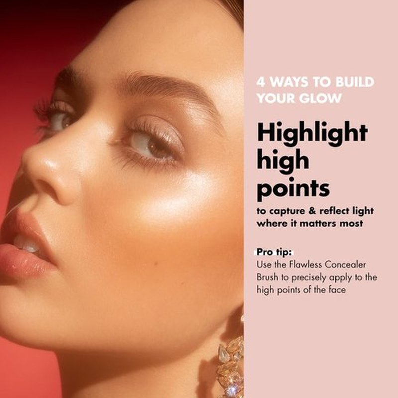 e.l.f. Halo Glow Liquid Filter - Complexion Booster for Glowing Skin | Vegan & Cruelty-Free, 4 Medium