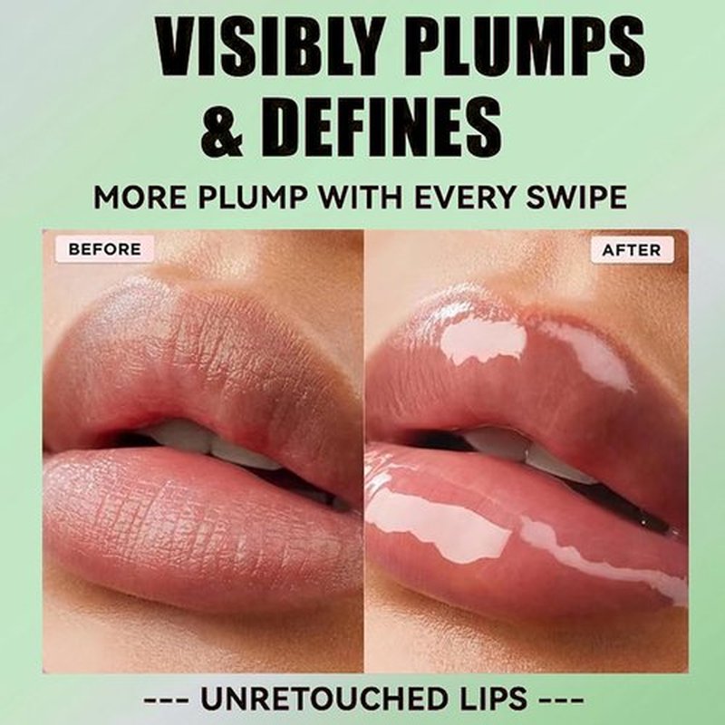 Tiejdhr 4 Colors Lip Oil Lip Glaze, Hydrating Lip Glow Oil Big Brush Head Shiny Moisturizing Lip Gloss, Long Lasting Non-sticky Fresh Transparent Tinted Plumping Lip Oil- Set A