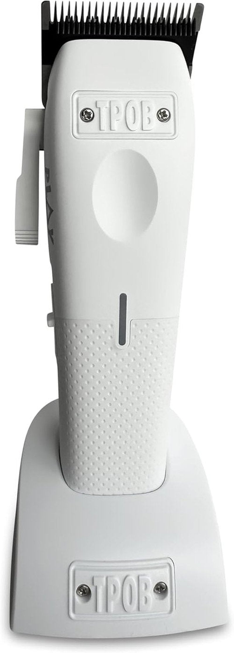TPOB Mini Play Professional Hair Clippers - Compact Design for Precision Cutting | White Finish