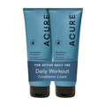 Acure Daily Workout Watermelon Conditioner - Lightweight Hydrating & Moisturizing Conditioner for Women & Men w/Oily, Damaged Hair, Deep Moisture, Vegan, Paraben Free, Sulfate Free - 8 fl oz (2 Pack)