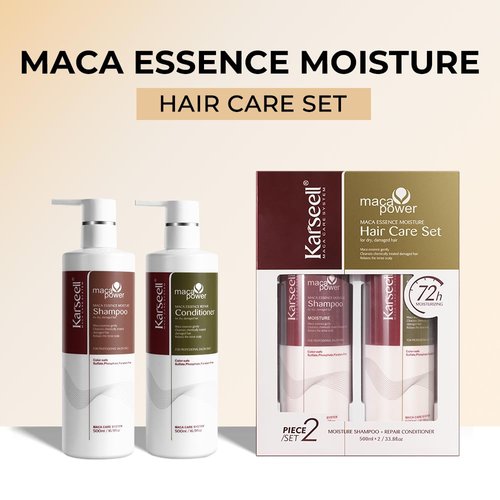 Karseell Collagen Hair Treatment Set - Repairing Shampoo & Conditioner for All Hair Types | 16.9 fl oz Each