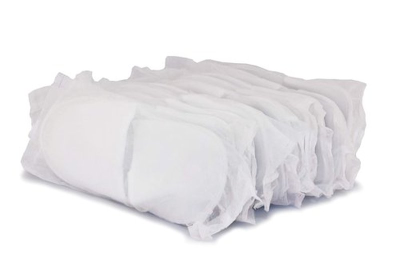 CHOCHILI 12 Pairs Fabric Packed Disposable Hotel Slippers for Airbnb Spa Salon Party Wedding Guests - Fits up to Adult US Men Size 10 & Women Size 11, White
