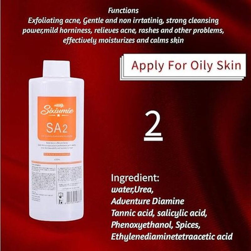 Marfort AS1 SA2 AO3 Aqua Peeling Solution Combination with Salon Special Solutions Skin Care Aqua Peeling Serum Machine 400ml (Set of 3 Bottles)