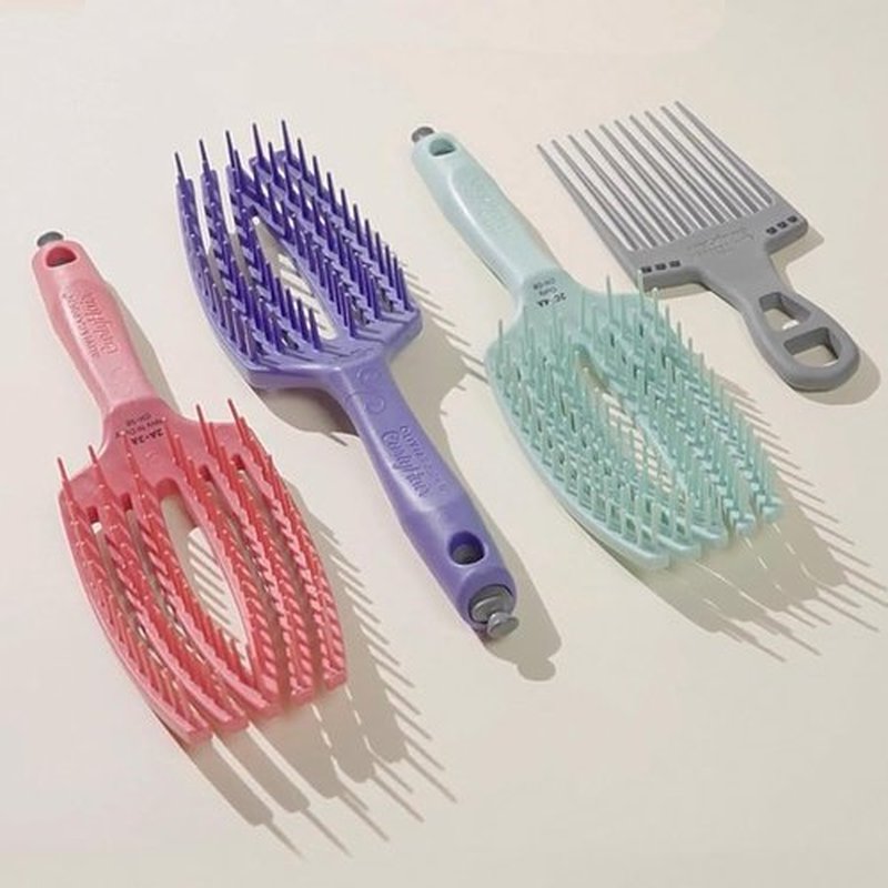 Olivia Garden CurlyHair Single Bristles Brush