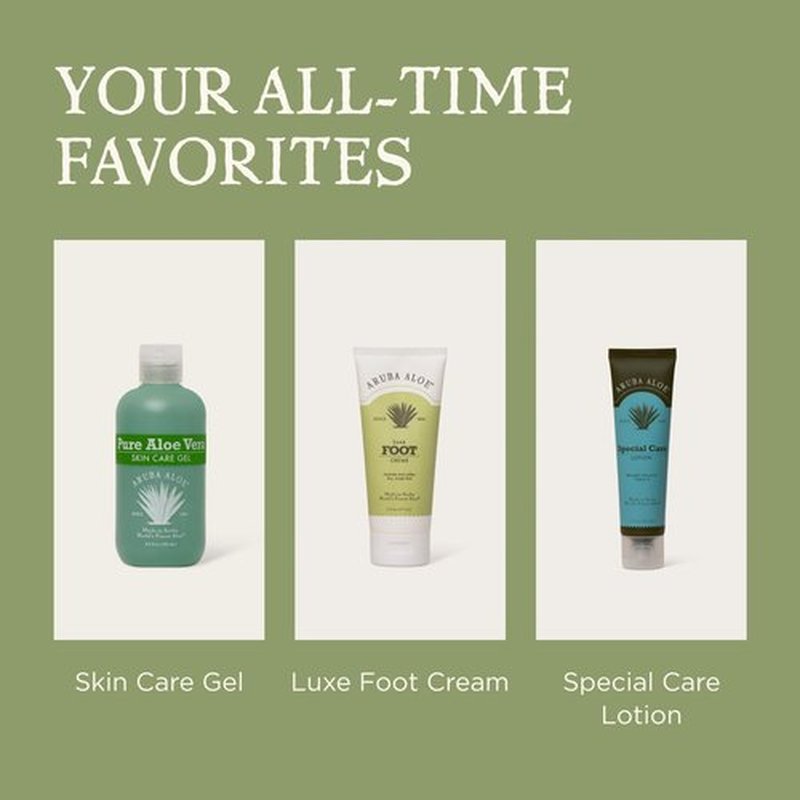 Aruba Aloe Refreshing Shower Gel - Gentle Cleansing, Soap-free, Hydrating Formula - Suitable for Sensitive Skin - 2 oz Tube