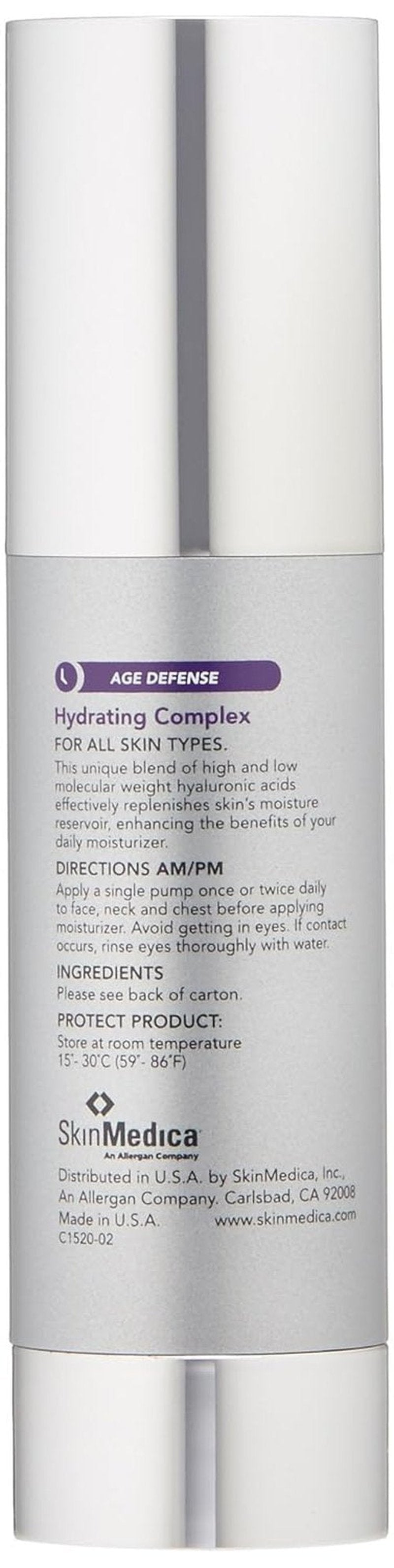 SkinMedica Hydrating Complex - Intense Moisture Serum for Radiant Skin | 1 Fl Oz